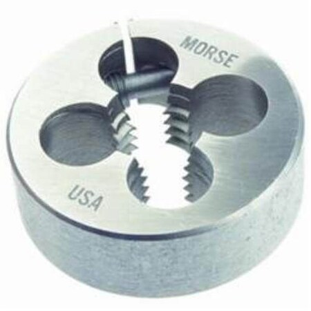 Threading Die, Adjustable Round Split, Series 1195, Imperial, 3410, UNC, 58 Thickness, 2 Die O